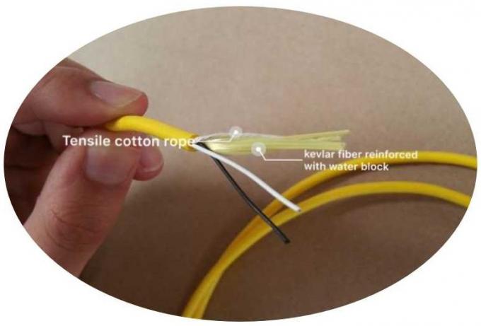 Cabo umbilical híbrido Rov para energia Rov e transmissão de sinal 9