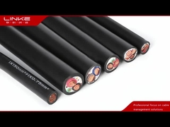 Cable de veículo elétrico de bateria de alta voltagem EV personalizado com cobre enlatado