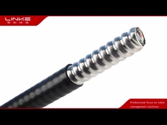 Cabos blindados isolados de PVC elétricos subterrâneos de média tensão