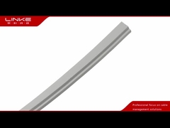 Semicondutor Flexível de borracha plana 2 núcleo cabo de energia com cobre enlatado LK-S22