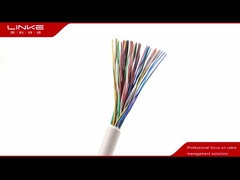 Fios elétricos à prova de fogo isolados em PVC 18AWG 300V Cabo de sinal de energia UL1185