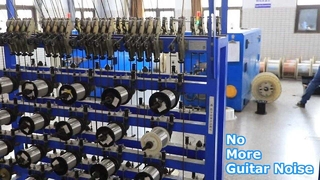 Cabo de guitarra de baixo ruído 10FT 30FT preto trançado