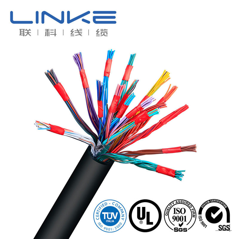 Personalização 16 AWG 1 Par Solid Cable de energia nova com proteção de folha de PVC e cabo de carregador EV PVC Jacket