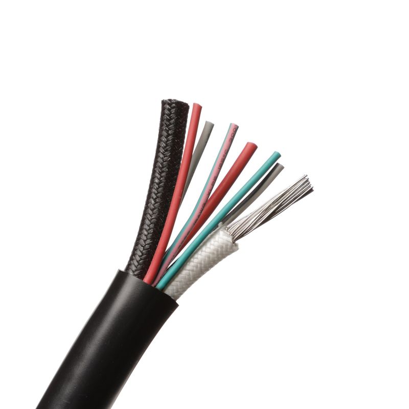 Personalização 16 AWG 1 Par Solid Cable de energia nova com proteção de folha de PVC e cabo de carregador EV PVC Jacket