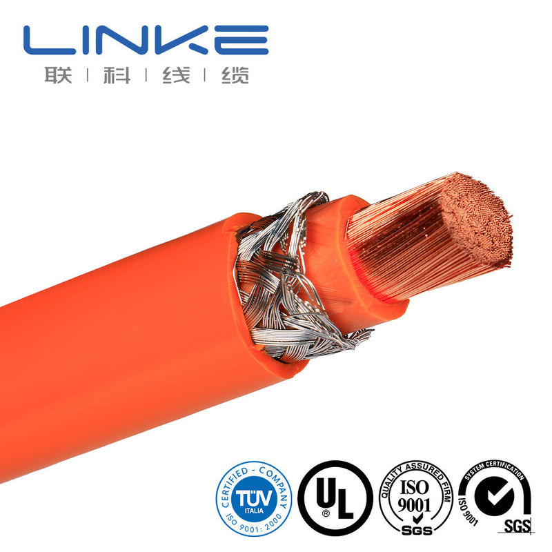 120mm2 Voltage EV Cable Wiring Harness com Silicone Shielded Cable e Tamanho do Pacote
