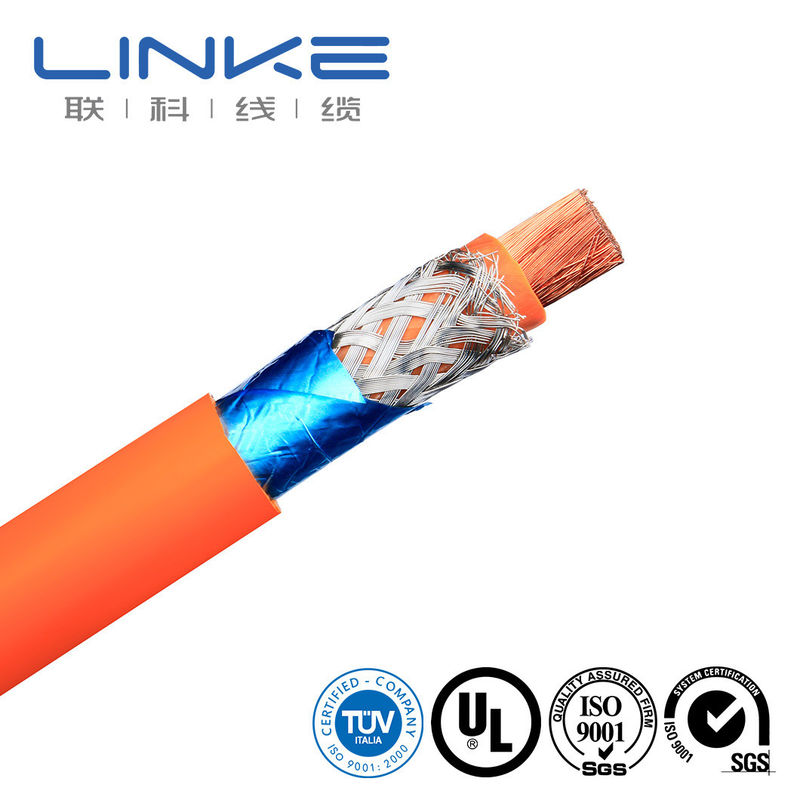 120mm2 Voltage EV Cable Wiring Harness com Silicone Shielded Cable e Tamanho do Pacote