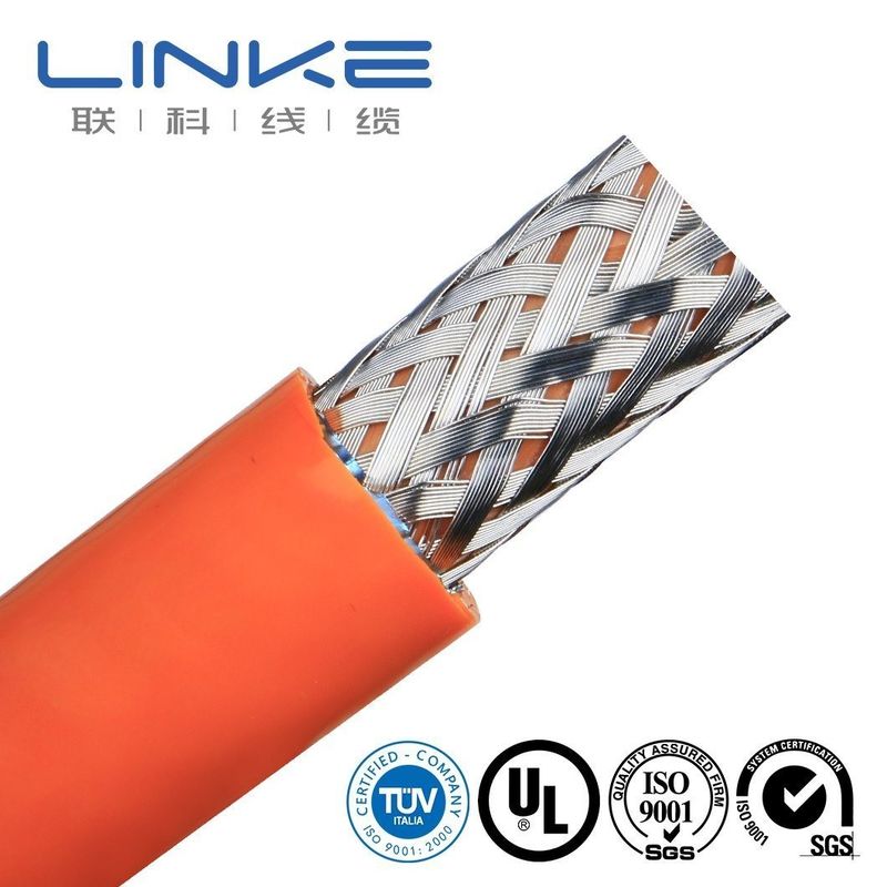 120mm2 Voltage EV Cable Wiring Harness com Silicone Shielded Cable e Tamanho do Pacote