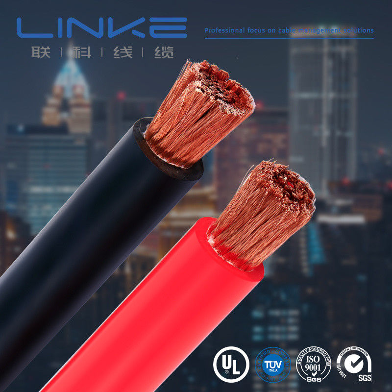 Cable de silicone não blindado de alta tensão de 1500V DC Adequado com certificação CE e 1