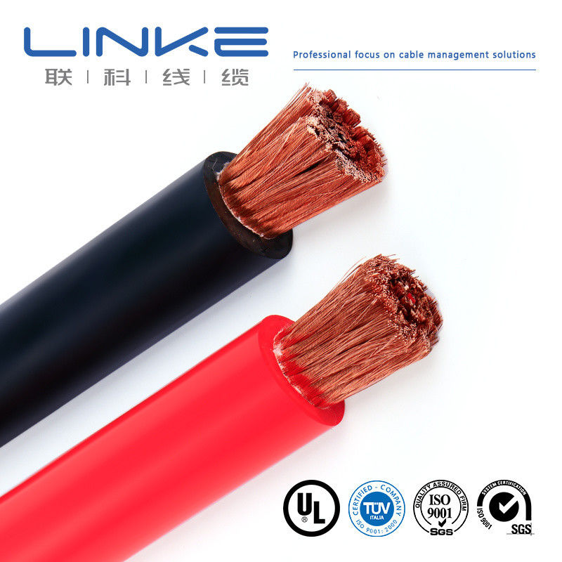 Cable de silicone não blindado de alta tensão de 1500V DC Adequado com certificação CE e 1