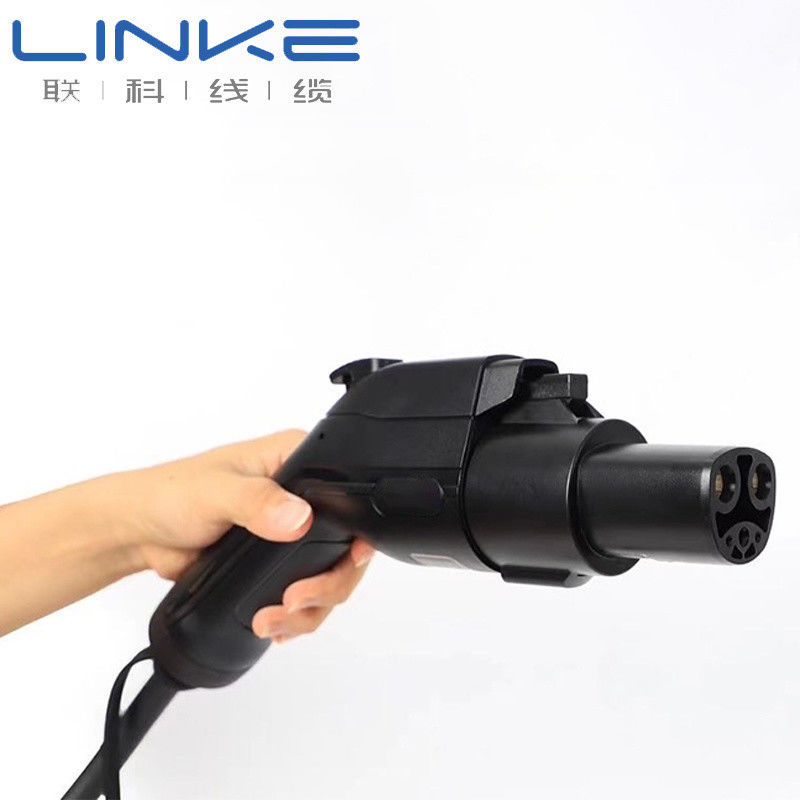 32A Corrente nominal IP65 Grau de proteção Silicone Jacket EV Carregador de cabo para veículos elétricos