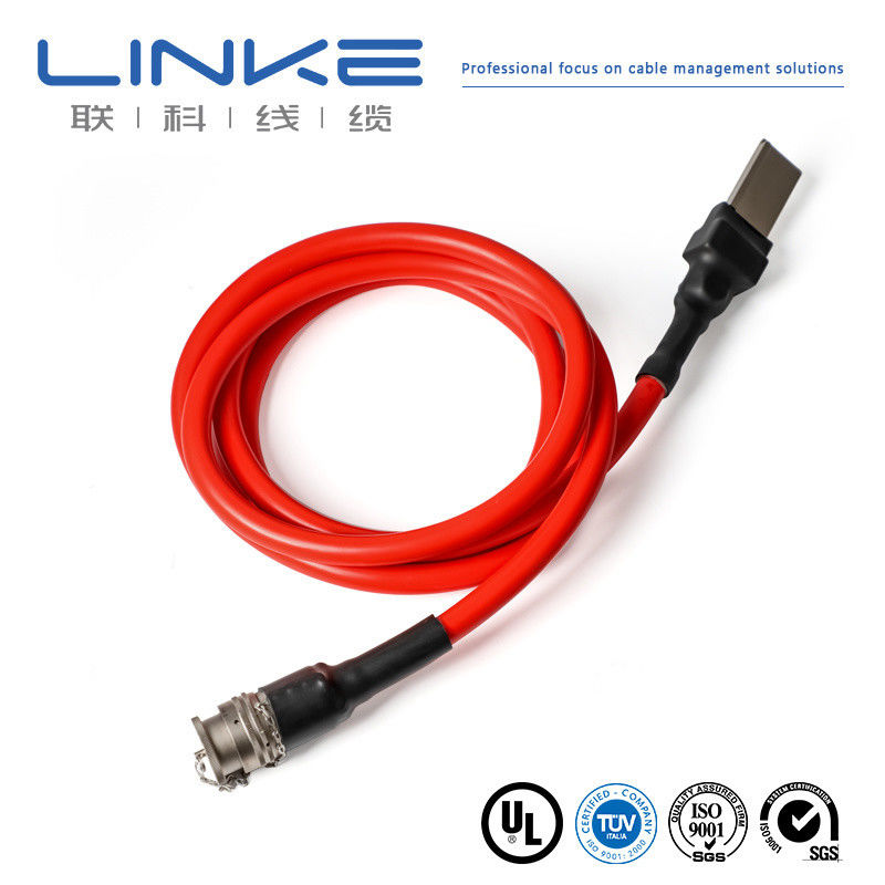 Resistência a altas temperaturas Arnês de cabo de silicone macio para solicitação personalizada Flexível Arnês de fio de silicone de borracha de silicone Cable de silicone industrial Cable de silicone automotivo
