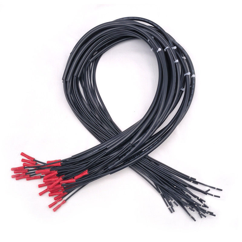 Fios de aquecimento de alta suavidade de espessura uniforme isolados em borracha de silicone para centrais elétricas