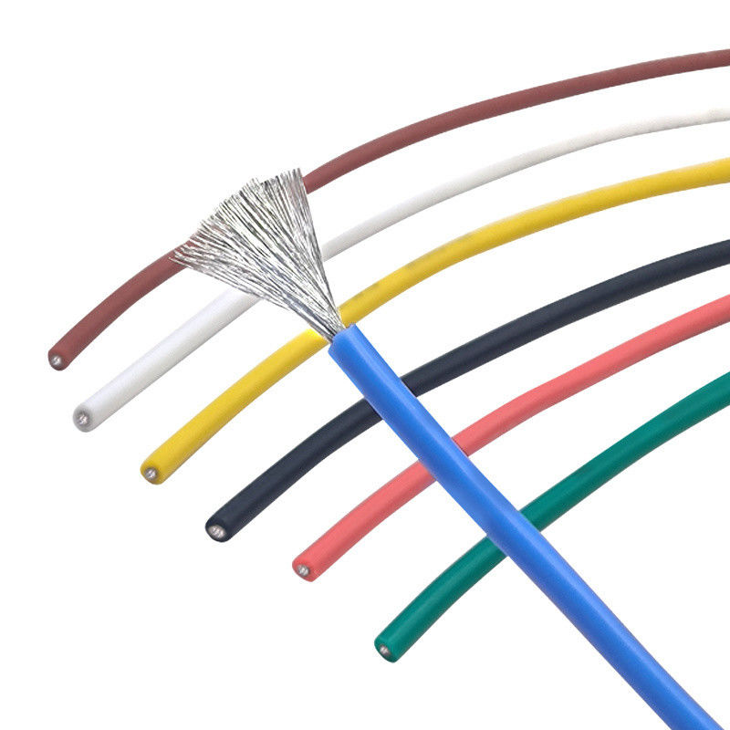 Ultra macio fio de silicone de borracha revestido de cabo flexível YH cabo máquina de solda JHS cabos de borracha impermeável revestido