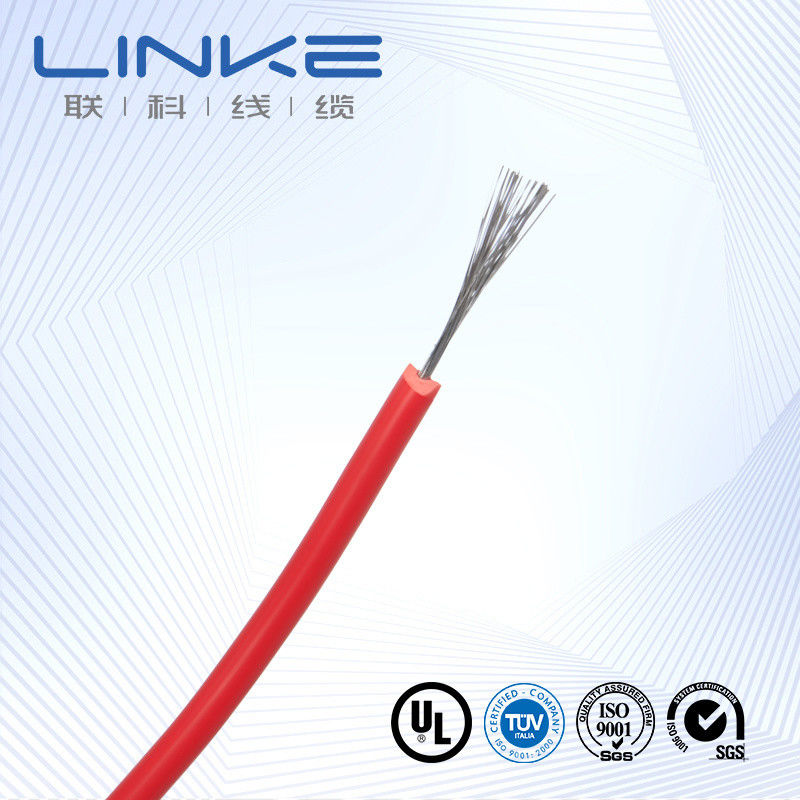 Cable de borracha de silicone de alta tensão UL3858 Retardante de chama isolado de núcleo único
