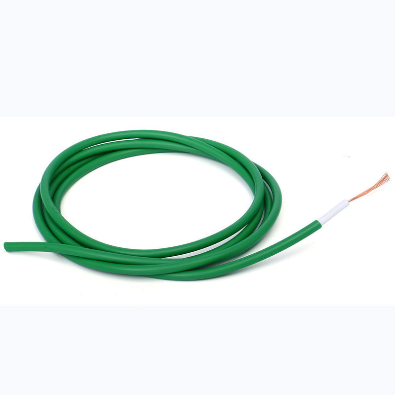 Cabos isolados de dupla camada de borracha de silicone de núcleo único Cabos de controlo industriais Cabos de cobre enlatados