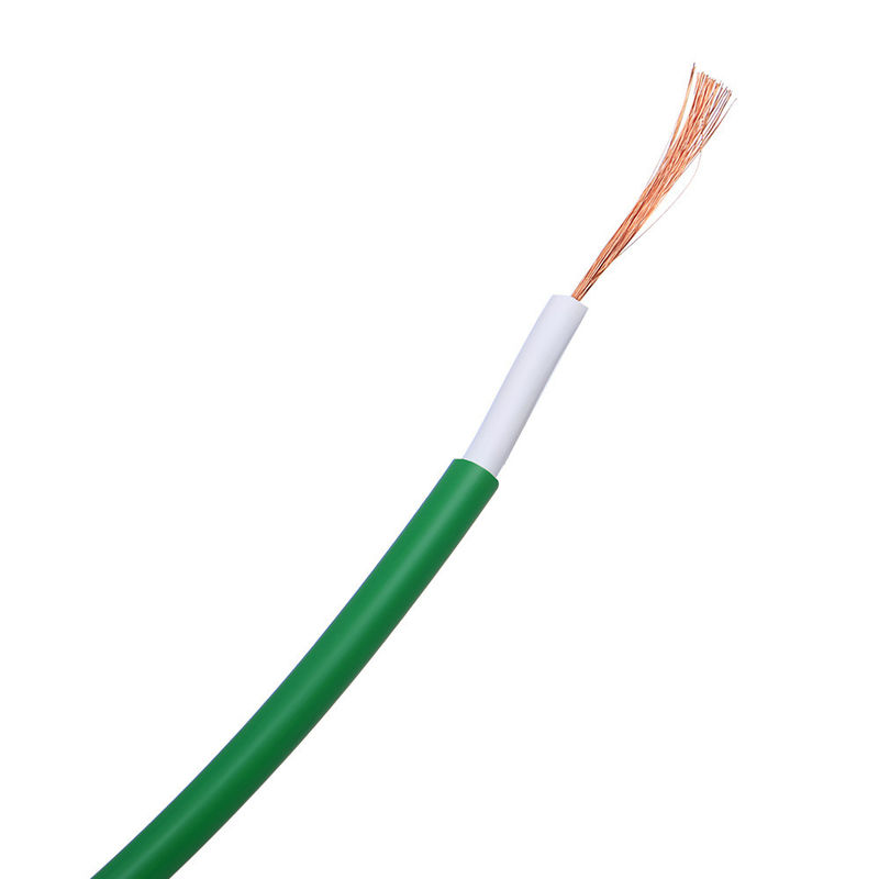 Cabos isolados de dupla camada de borracha de silicone de núcleo único Cabos de controlo industriais Cabos de cobre enlatados