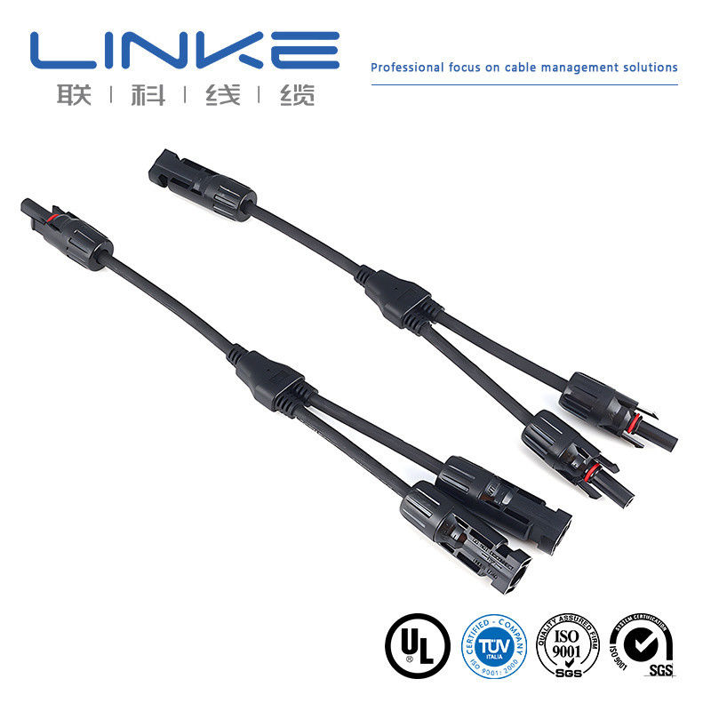 Material de isolamento Conector de PVC para armazenamento de energia fotovoltaica e conector de armazenamento de baterias de cabo solar