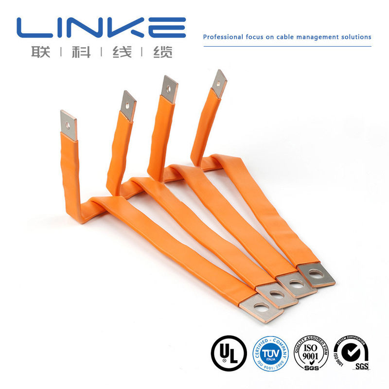 Barras de transporte de cobre flexíveis e planas para cabine de distribuição Tipo IEC 62196-2 Tipo 2