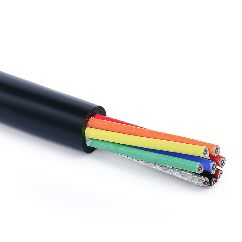 Cable de energia de elevação de viagem de PVC isolado Multi-núcleo de fio elétrico Cable elevador blindado Cable