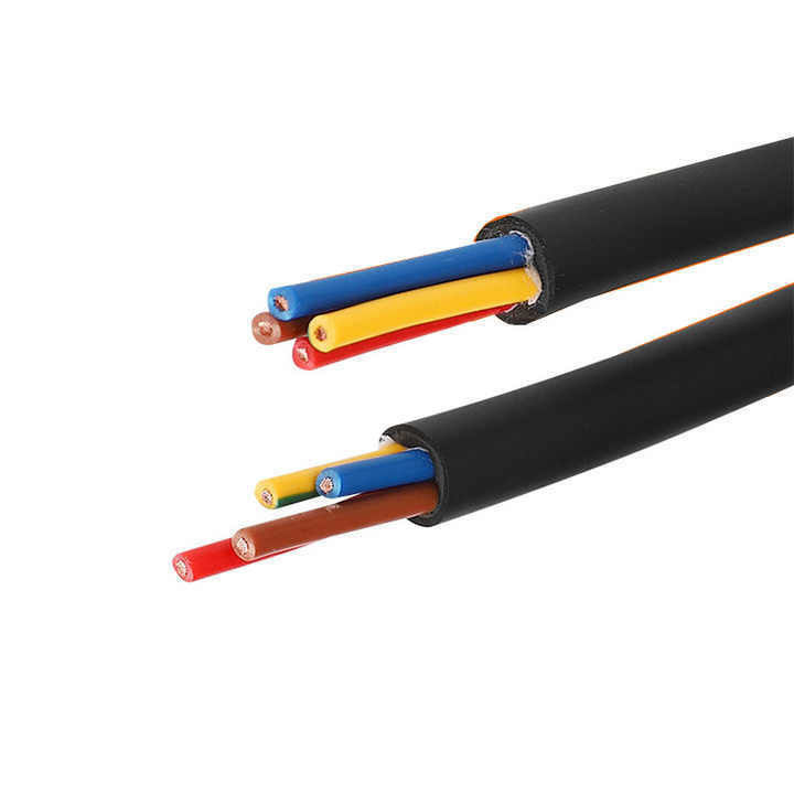 Tvvb Round Multicore Flexível Construir Cable de Potência Cable de Elevador Viajante