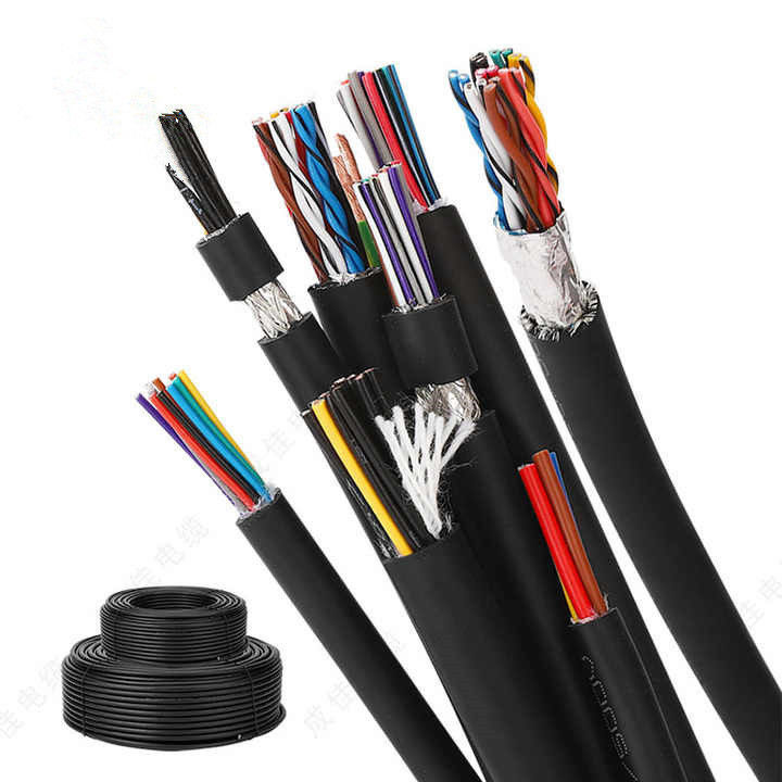 Tvvb Round Multicore Flexível Construir Cable de Potência Cable de Elevador Viajante