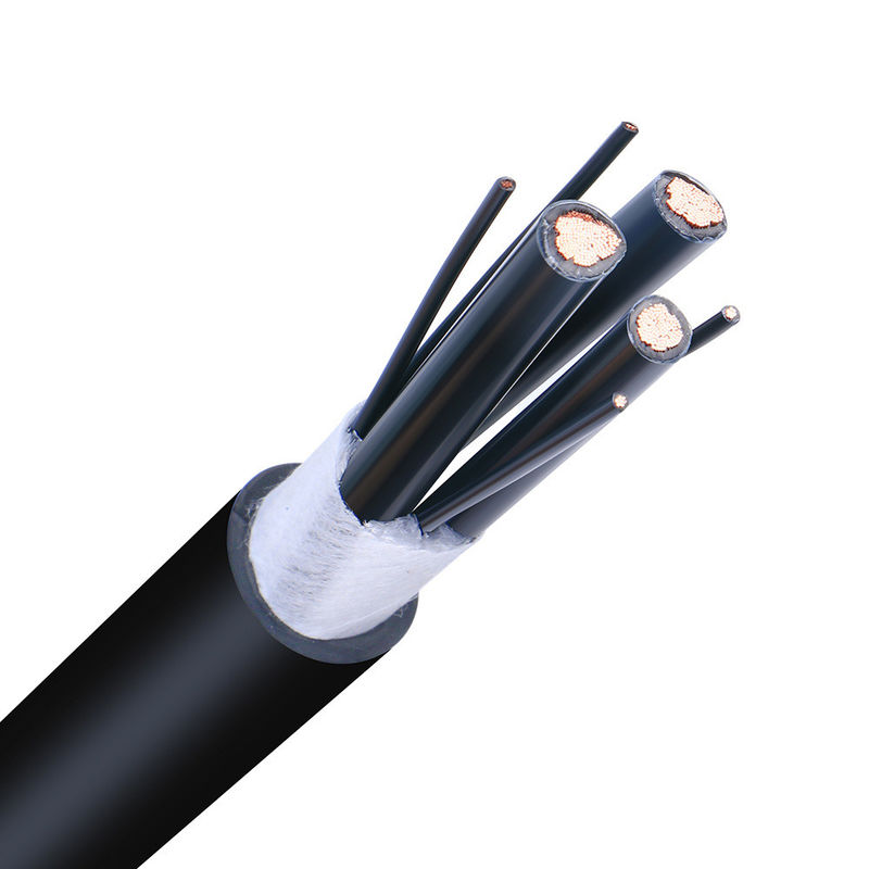 Cable coaxial de comunicação de condutor de tubo de cobre liso com material de núcleo de fio de lata