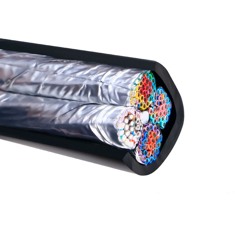 Cabo de Alimentação de Borracha de Silicone Cabo de Controle Industrial com Resistência à Radiação de Calor, Frio e Ácido-Alcalino para Ambientes Severos