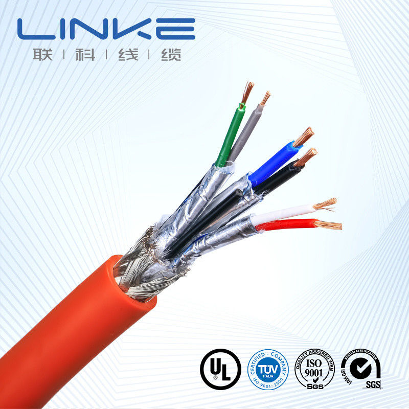 Cable especial de cobre resistente a chamas com isolamento de PVC XLPE ou borracha de silicone