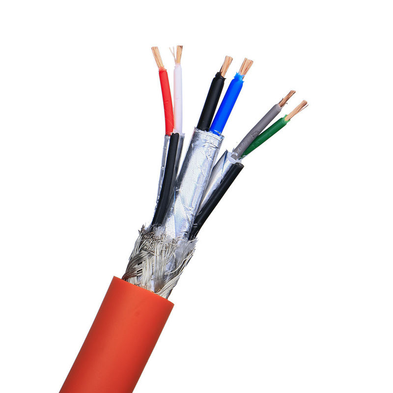 Cable especial de cobre resistente a chamas com isolamento de PVC XLPE ou borracha de silicone