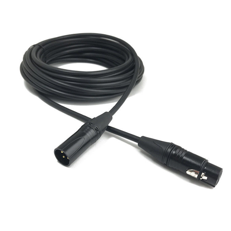 3m TL-L004 cabo XLR Conector de cabo de microfone de áudio 3 pin Homem para Microfone Fêmea Cabo XLR