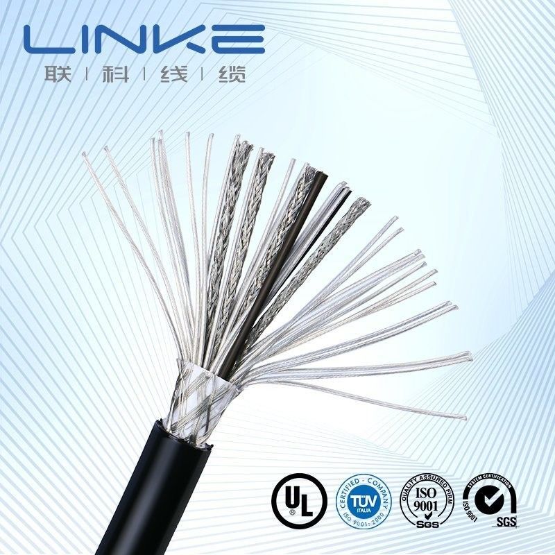 Conector impermeável homologado UL Hsd Lvds cabo de dados para sistemas de baixa e média tensão