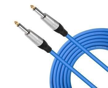 Cabo de áudio de instrumento elétrico de 10FT 3m Jack para Jack Conector personalizado 6.35mm Opção