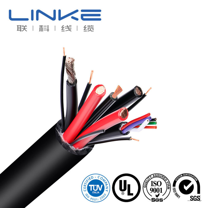 10-30AWG PVC de alta temperatura isolado UL1015 cabo de aparelhos para cobre / condutor de cobre enlatado