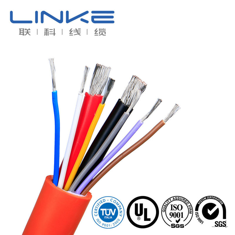 10-30AWG PVC de alta temperatura isolado UL1015 cabo de aparelhos para cobre / condutor de cobre enlatado