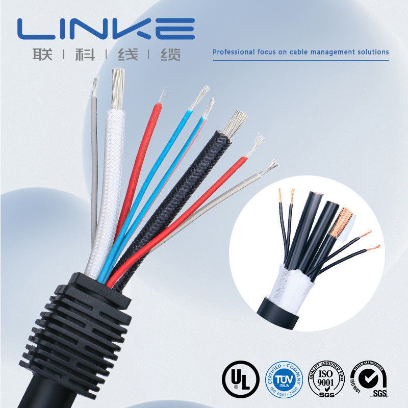 Cable coaxial de camisa de fibra de PVC multi-modo para Internet estável e redes de banda larga Cable de Internet de sala de servidores
