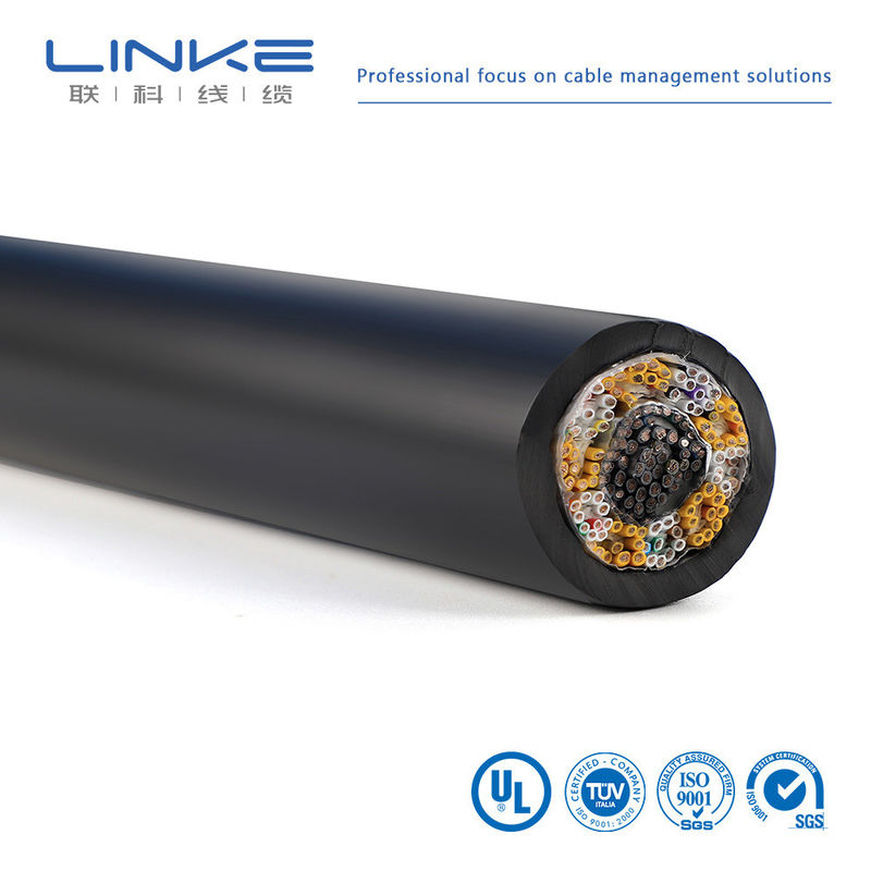 UL 2464 160 núcleo 20AWG cabo para máquinas de carpintaria jaqueta resistente ao óleo retardo de chama cabo de PVC