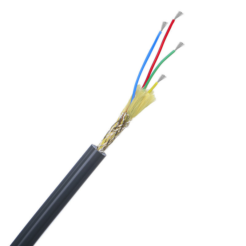 Cable de controlo de par torcido blindado com múltiplos núcleos UL2464 para aplicações de 300 V