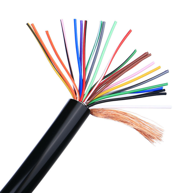 Cabos elétricos de cobre nus flexíveis industriais de núcleo único com isolamento de PVC
