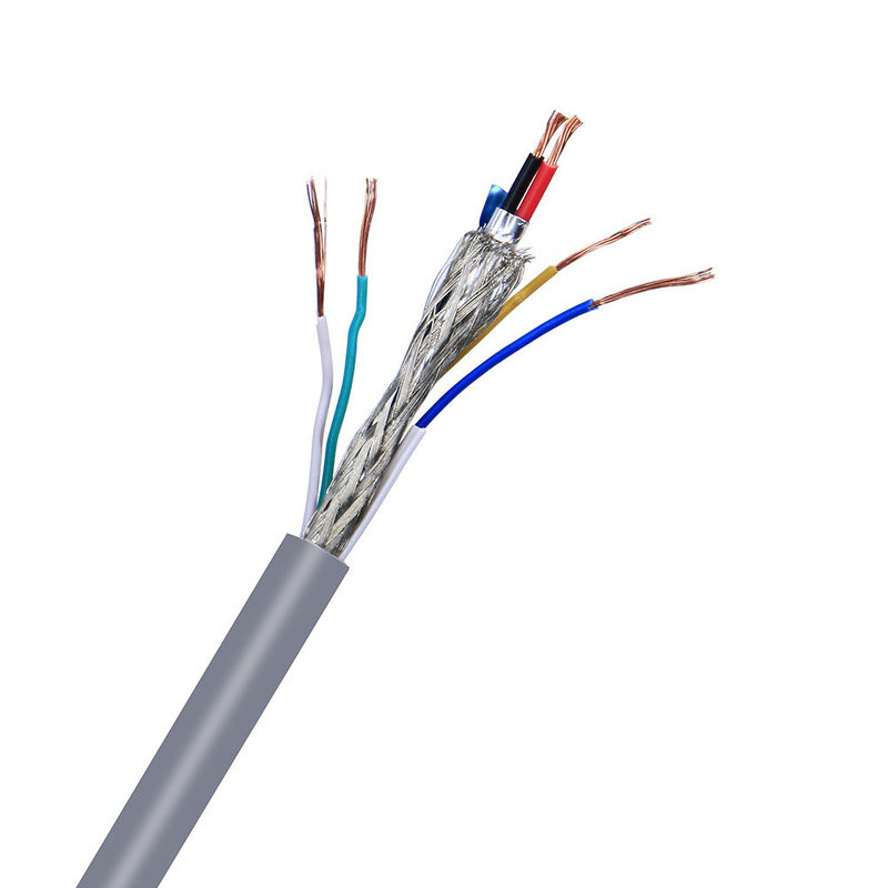 Cabos para alimentação eléctrica de fios de lata UL2464 300V de chapéu de PVC de condutor de cobre