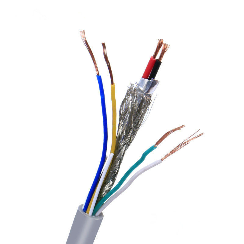Cabos para alimentação eléctrica de fios de lata UL2464 300V de chapéu de PVC de condutor de cobre