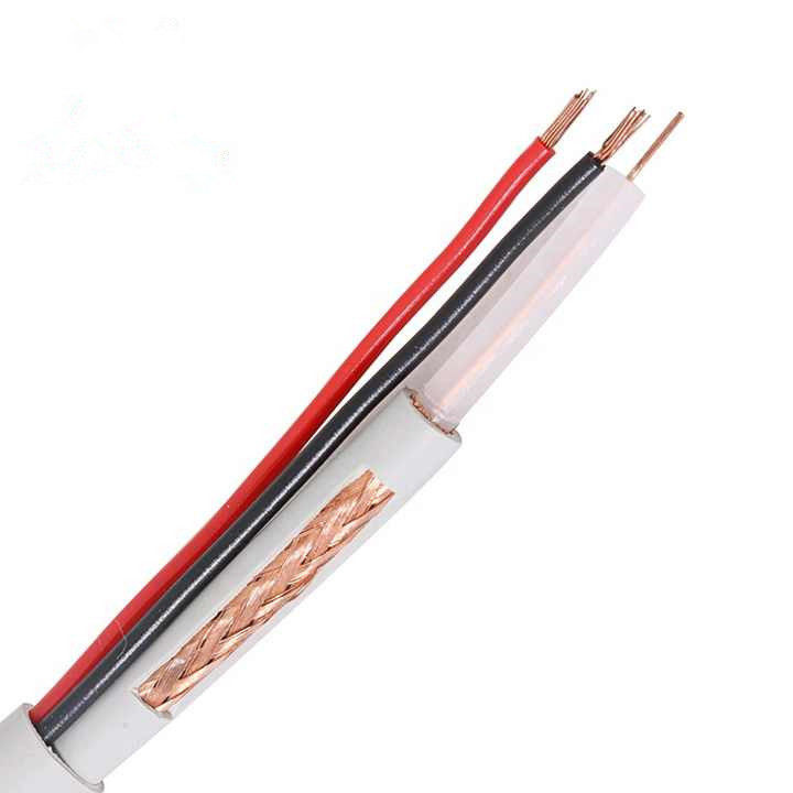 UL1007 30 AWG Black Power PVC Condutor de cobre Cable eléctrico coaxial