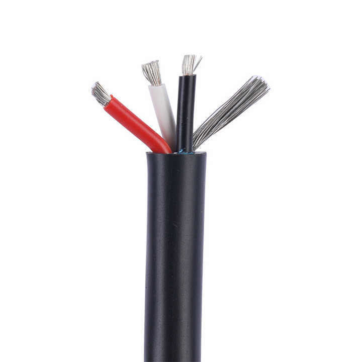 Cabos elétricos subterrâneos revestidos de borracha de PVC flexíveis de 0,5 mm2 para um desempenho suave