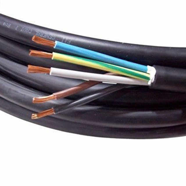 3X2.5mm bomba submersível 16mm 4 núcleo resistente ao fogo flexível 4G 1.5mm2 borracha submarino impermeável UTP cabo