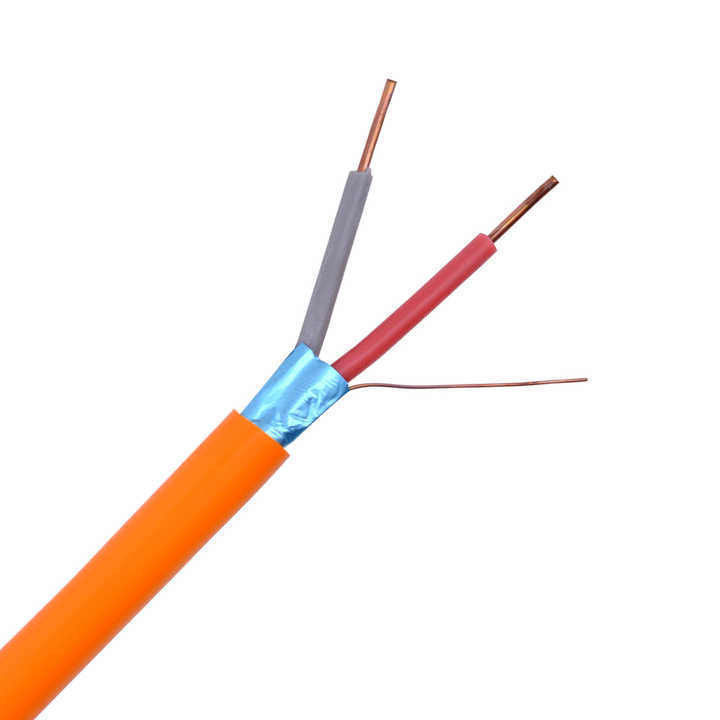 Pedido personalizado UL Listado Cable Retardante de Chama de Alarme de Incêndio de 2,5 mm de 3 núcleos blindados