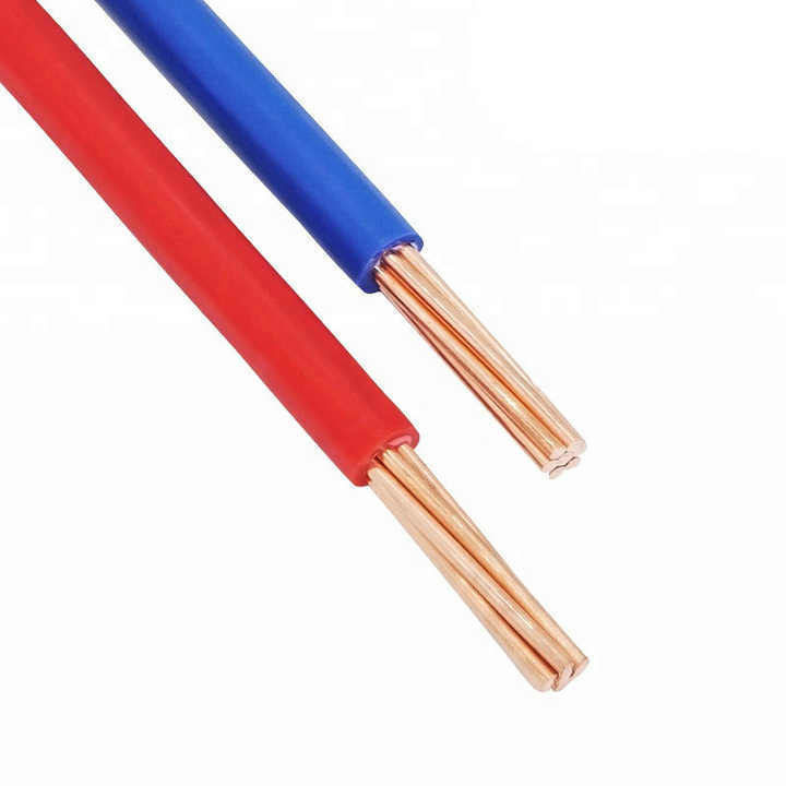 Fios isolados de cobre de 2,5 mm resistentes ao fogo para segurança doméstica
