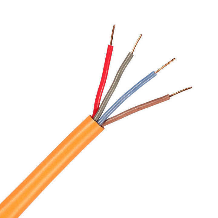 Fios isolados de cobre de 2,5 mm resistentes ao fogo para segurança doméstica