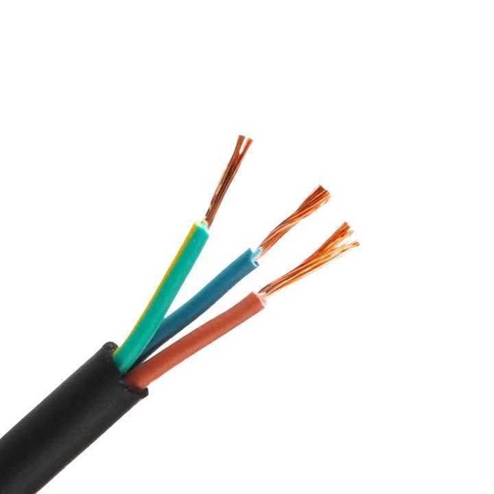 0.75mm2 Multi Core Braided Shield Copper Wire Control Cable para controlo profissional em ambientes industriais