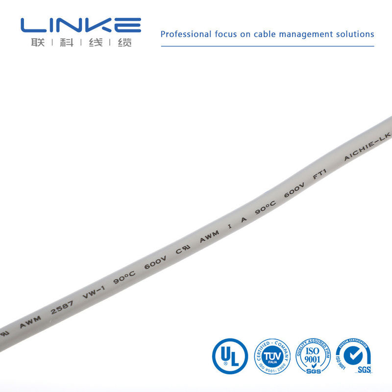 Cable de alimentação UL 2587 fio de cobre FEP isolamento UV resistente para aparelho de computador