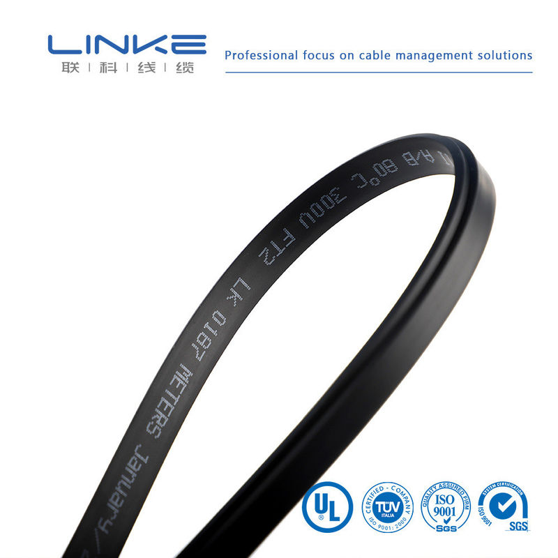 Material da bainha PVC YC Elétrico Flat Wire Copper Cabos quentes isolados para robôs automóveis Linha plana