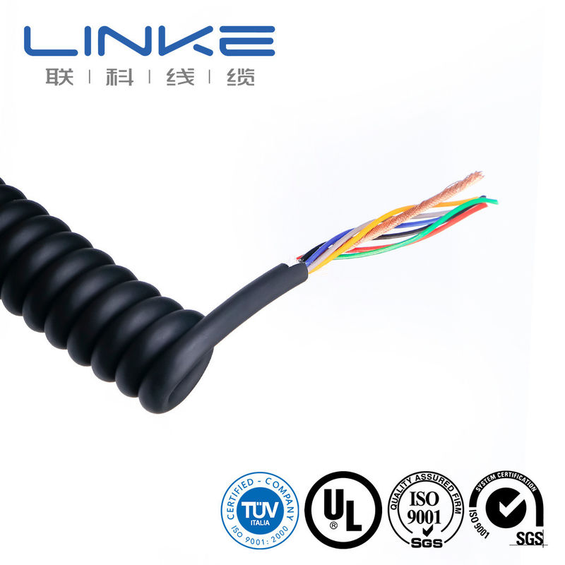 Cable de mola de cobre com 300-600V de tensão nominal e materiais de isolamento personalizáveis